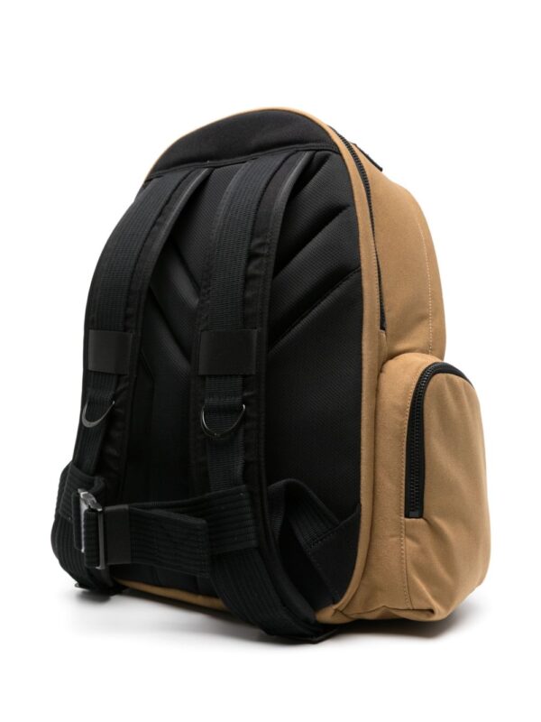 Y-3 logo-embroidered padded backpack - Image 3