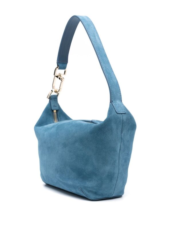 Giorgio Armani logo-debossed suede bag - Image 3