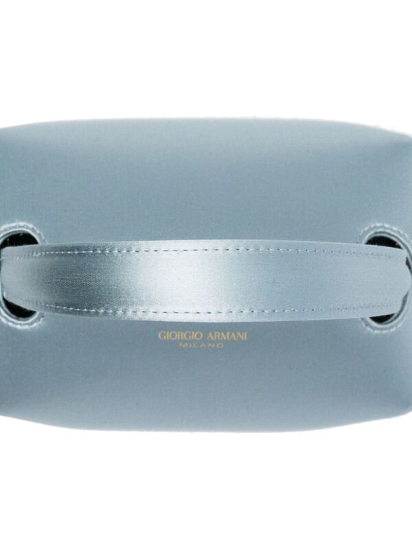 Giorgio Armani small Bostan satin bag - Image 4