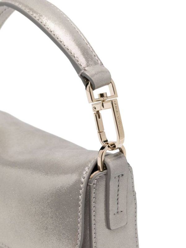 Giorgio Armani high-shine suede bag - Image 4