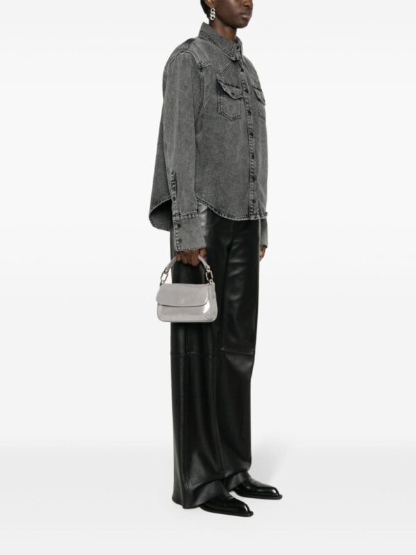 Giorgio Armani high-shine suede bag - Image 2