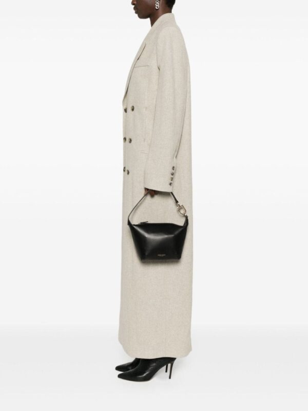 Giorgio Armani logo-stamp leather bag - Image 2