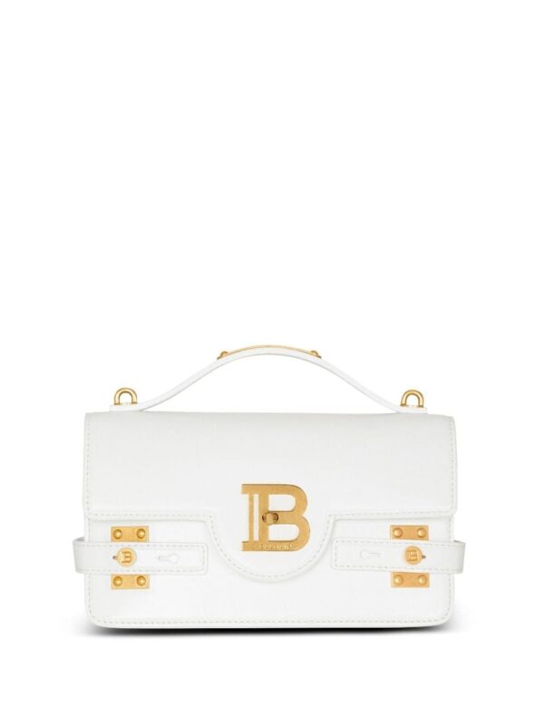 Balmain B-Buzz 24 leather tote bag
