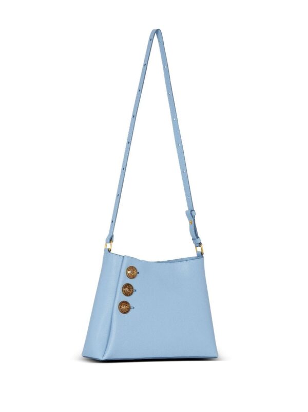 Balmain Emblème leather shoulder bag - Image 5