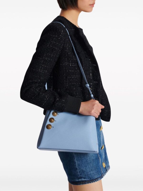 Balmain Emblème leather shoulder bag - Image 3
