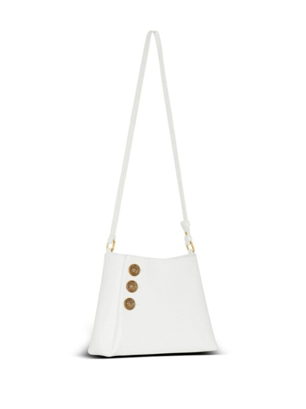 Balmain Emblème leather shoulder bag - Image 5