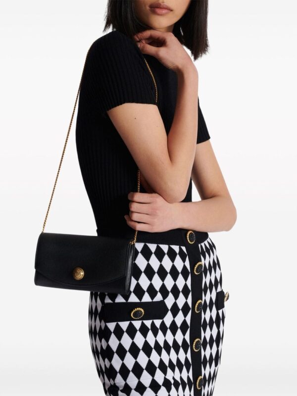 Balmain Emblème leather crossbody bag - Image 2