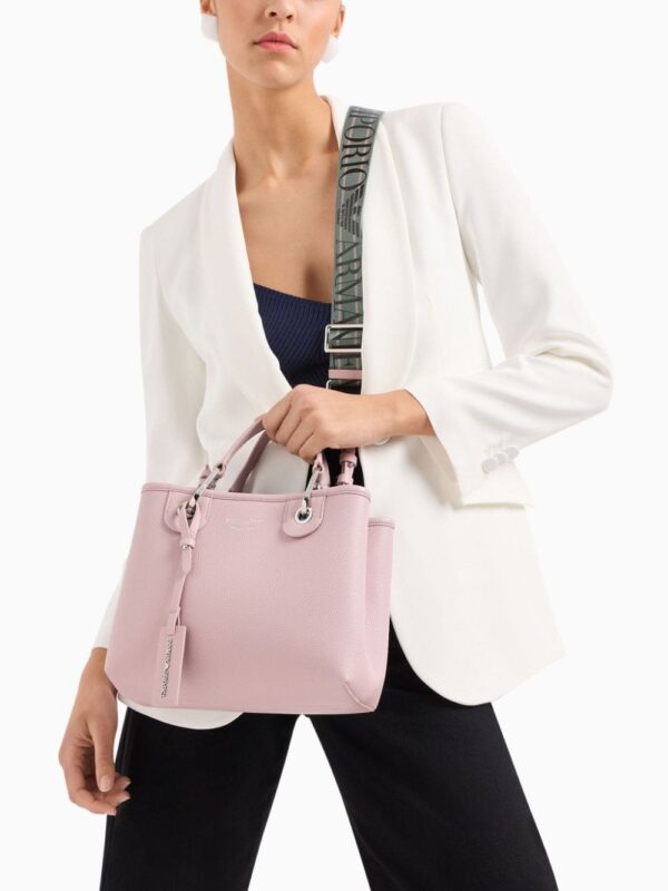 Emporio Armani logo-stamp tote bag - Image 2