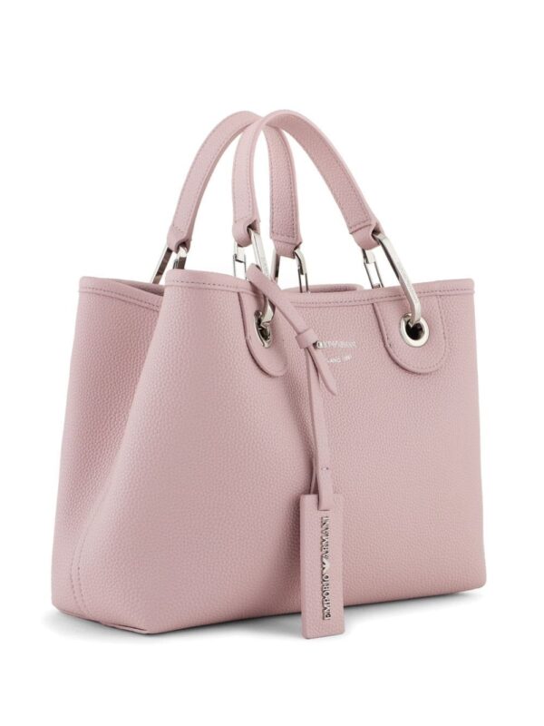 Emporio Armani logo-stamp tote bag - Image 4