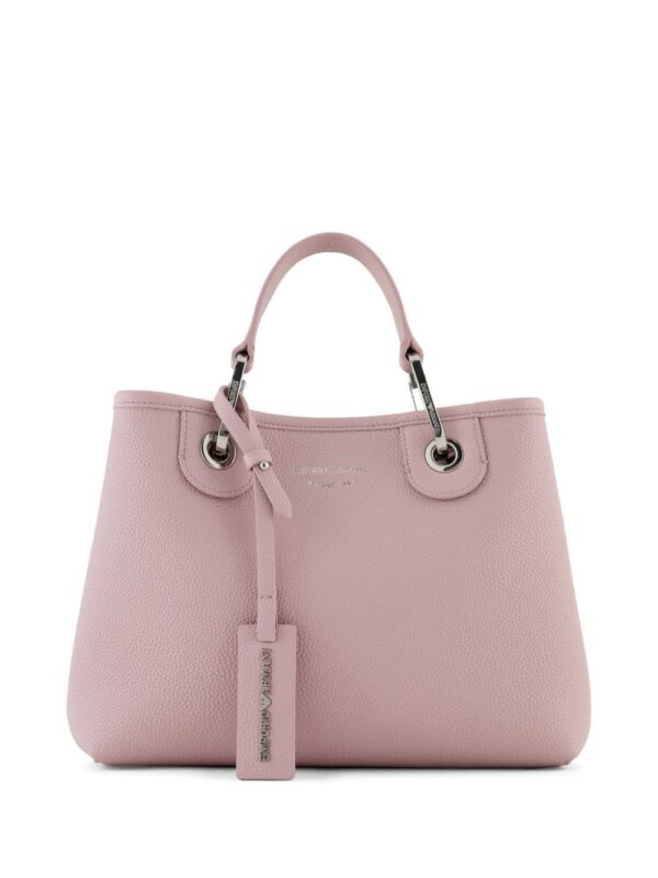 Emporio Armani logo-stamp tote bag