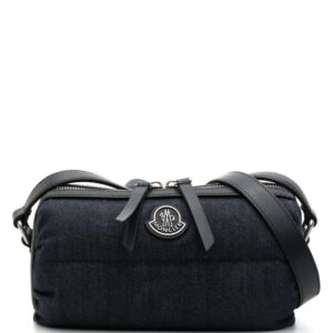 Moncler Keoni denim crossbody bag