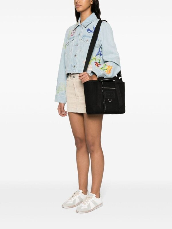 Kenzo logo-tag canvas tote bag - Image 2