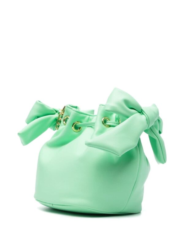 Love Moschino logo-plaque bucket bag - Image 3
