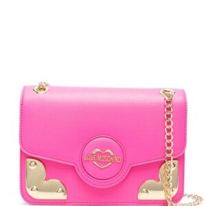 Love Moschino logo-lettering shoulder bag