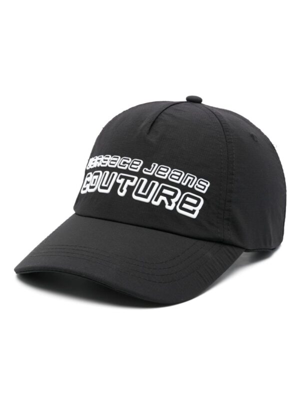 Versace Jeans Couture logo-rubberised cotton cap