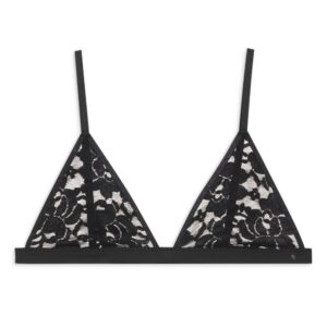 ANINE BING Eldra floral-lace bralette