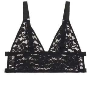 ANINE BING Violet floral-lace bralette