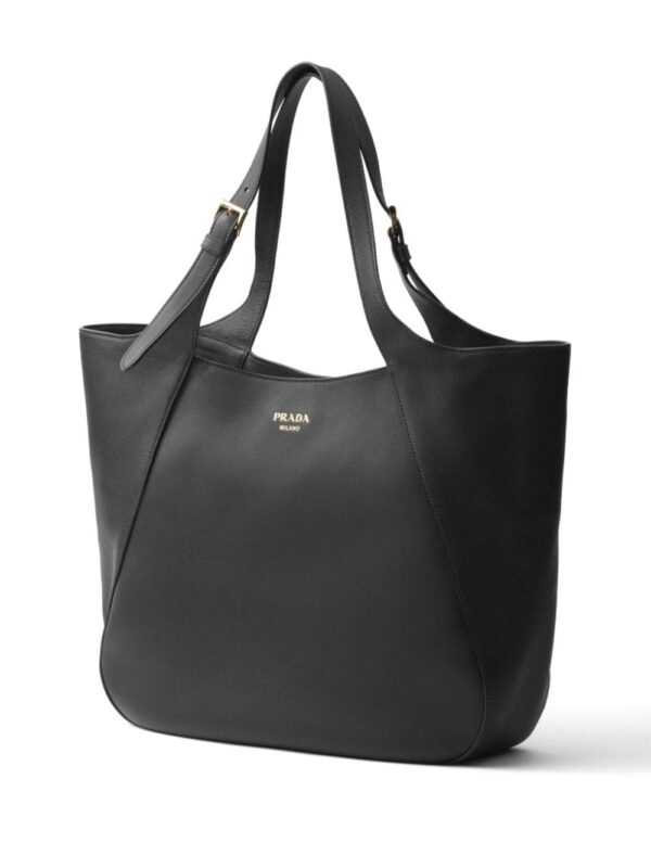 Prada large leather tote bag - Image 5