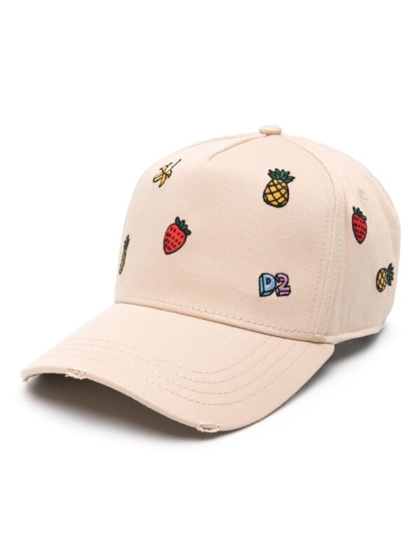 DSQUARED2 embroidered cotton baseball cap
