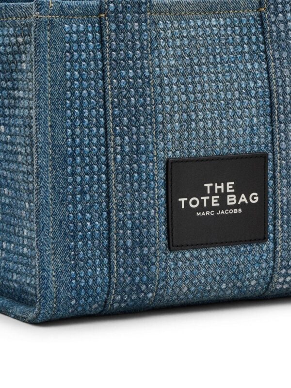 Marc Jacobs The Small Crystal Denim Tote bag - Image 5