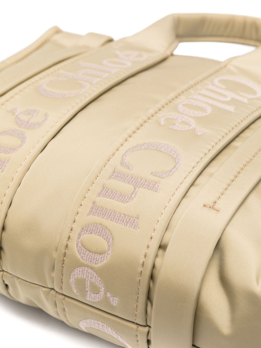 Chloé small Woody tote bag - Image 4