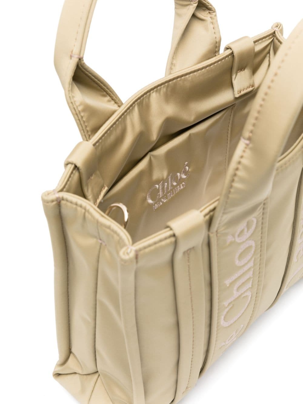 Chloé small Woody tote bag - Image 5