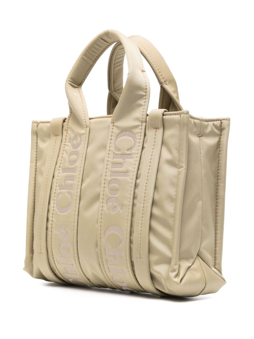 Chloé small Woody tote bag - Image 3