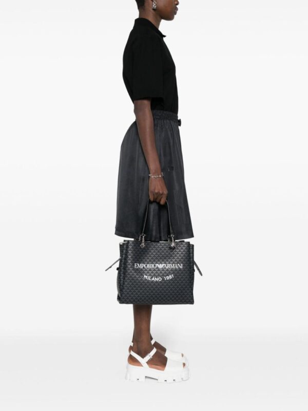 Emporio Armani logo-print tote bag - Image 2
