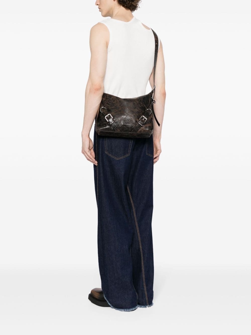 Givenchy Voyou leather messenger bag - Image 2