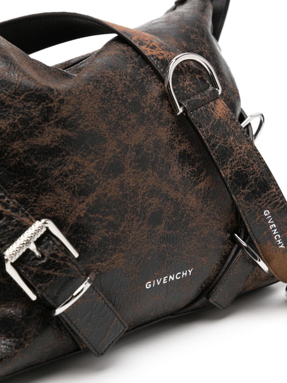 Givenchy Voyou leather messenger bag - Image 4