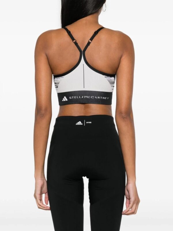 adidas by Stella McCartney  intarsia-knit performance top - Image 4