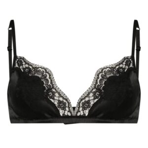 Dolce & Gabbana lace-panel bralette