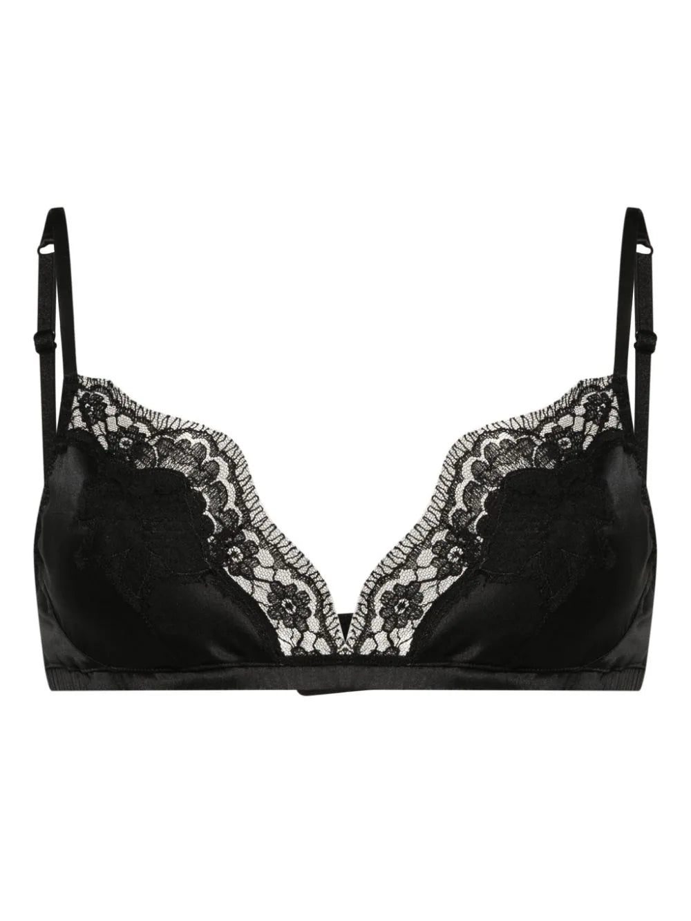 Dolce & Gabbana lace-panel bralette