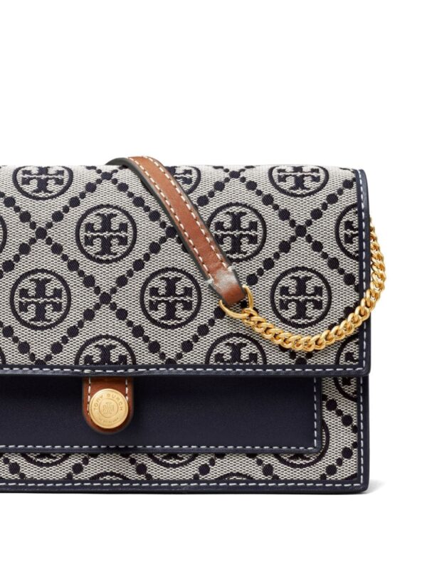 Tory Burch monogram-jacquard mini bag - Image 3