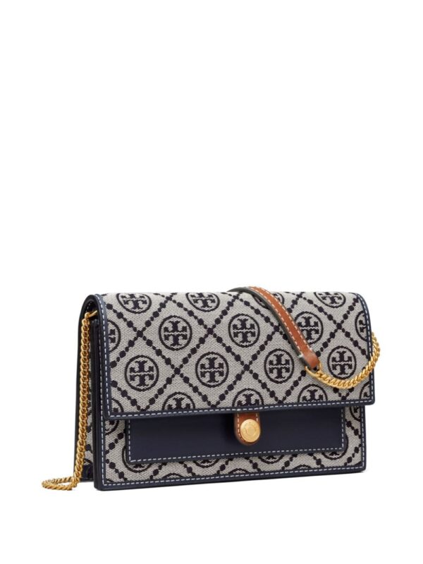 Tory Burch monogram-jacquard mini bag - Image 4