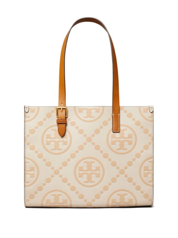 Tory Burch small T Monogram leather tote bag - Image 3