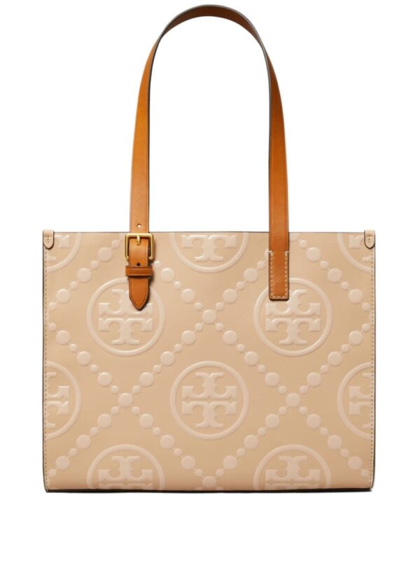 Tory Burch small T Monogram leather tote bag