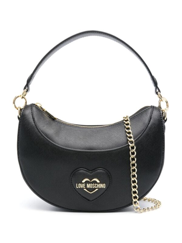 Love Moschino logo-plaque cross body bag
