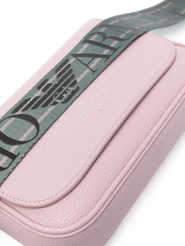 Emporio Armani logo-strap crossbody bag - Image 3