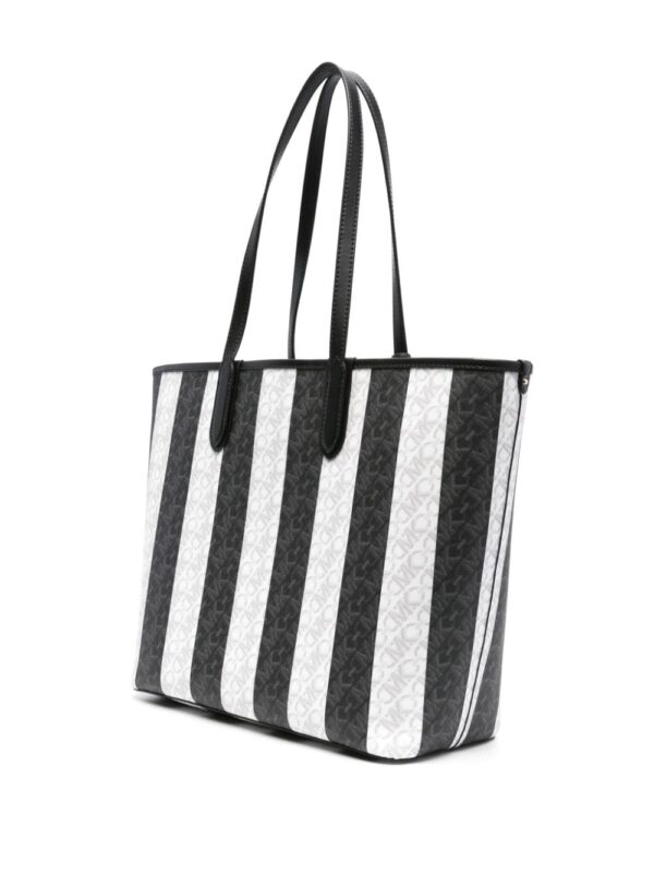 Michael Michael Kors large Eliza striped tote bag - Image 3