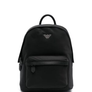 Emporio Armani logo-plaque backpack