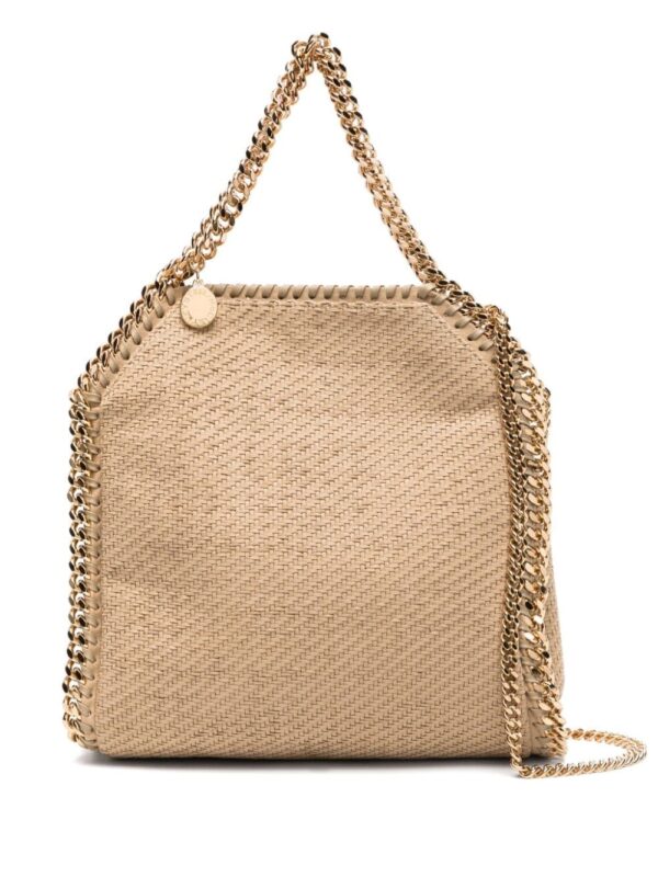Stella McCartney Falabella woven tote bag
