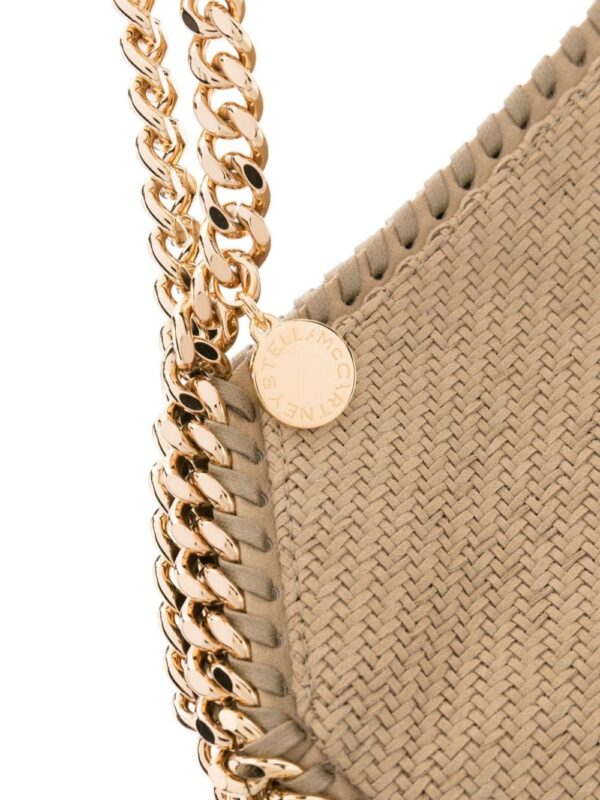 Stella McCartney Falabella woven tote bag - Image 4