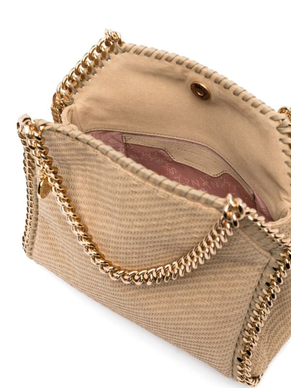 Stella McCartney Falabella woven tote bag - Image 5