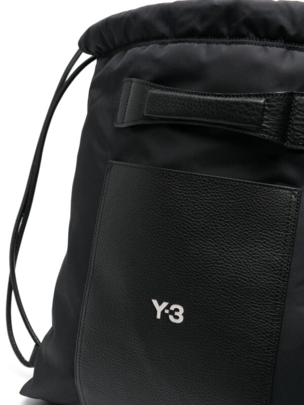 Y-3 x Lux logo-debossed backpack - Image 3