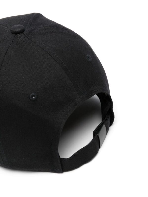 Calvin Klein logo-patch cotton hat - Image 2