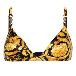 Versace  Barocco-print Medusa-motif bra