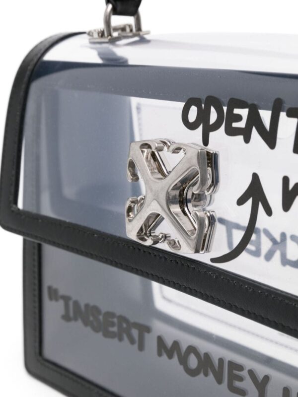 Off-White Jitney 2.8 transparent tote bag - Image 4