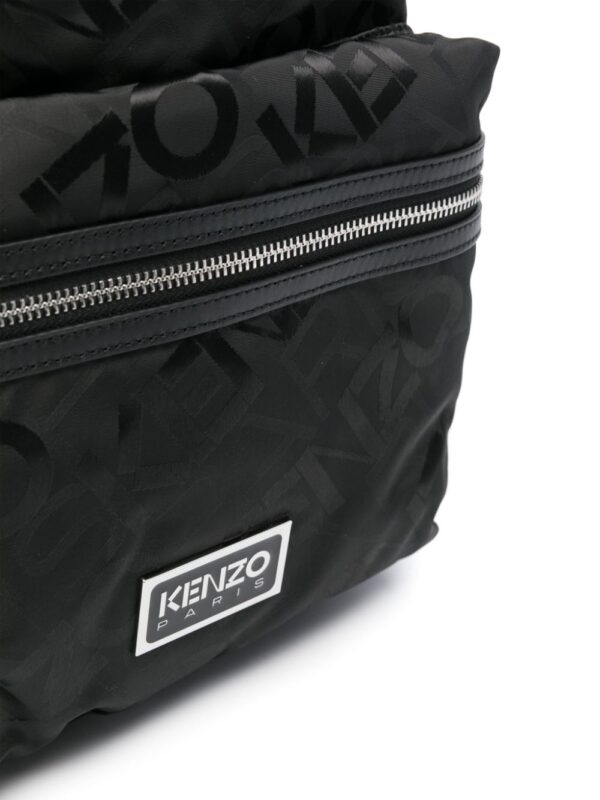 Kenzo logo-jacquard backpack - Image 4