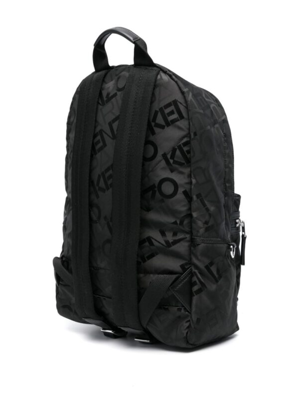 Kenzo logo-jacquard backpack - Image 3